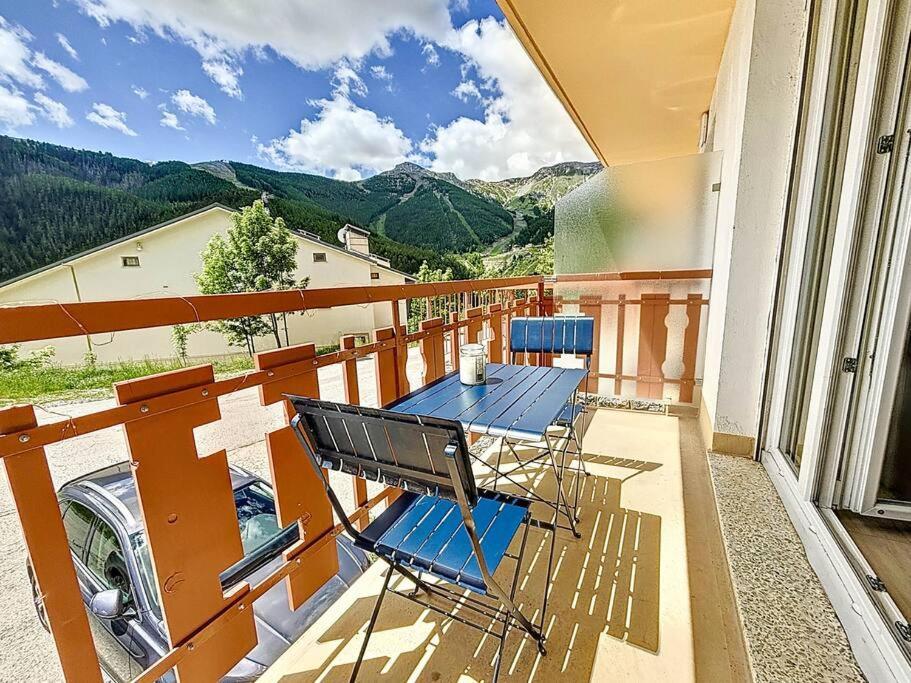 Beau Studio 5 Places A Auron - Plein Coeur Station Saint-Étienne-de-Tinée Dış mekan fotoğraf